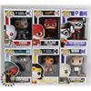 Image 1 : LOT OF 6 ASSORTED FUNKO POP VINYL FIGURES.