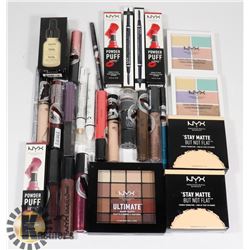 BAG OF ASSORTED NYX MAKE-UP