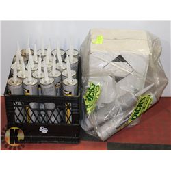 34 TUBES OF CONSTRUCTION GLUE