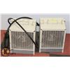 Image 1 : LOT OF TWO 240 VOLT HEATERS.
