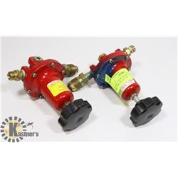 LOT OF 2 NEW FISHER CONTROLS 810L LISTED LP-GAS