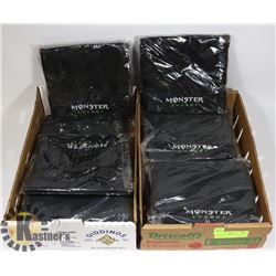 TWO 5PK MONSTER LUNCH BAGS