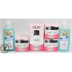 BAG OF ASSORTED OLAY PRODUCTS