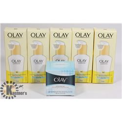 BAG OF ASSORTED OLAY PRODUCTS