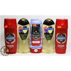 BAG OF ASSORTED BODY WASH