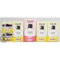 BAG OF ASSORTED OLAY PRODUCTS