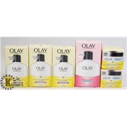 BAG OF ASSORTED OLAY PRODUCTS