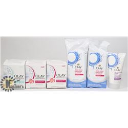 BAG OF ASSORTED OLAY PRODUCTS