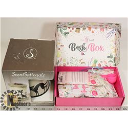 NEW CATS WAX WARMER AND BOX WITH  ASSORTED PINK