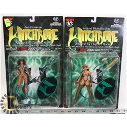 LOT OF 2 WITCHBLADE FIGURES