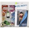 Image 1 : LOT OF 2 FIGURES-WONDER WOMAN AND JADE
