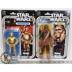 2  STAR WARS FIGURES-LARGE