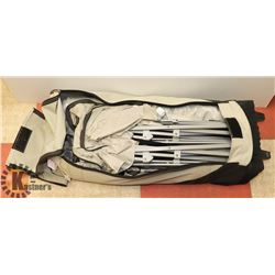 CAMPING DOUBLE MATTRESS WITH BED FRAME.