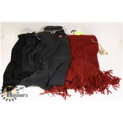 LOT OF ASSORTED SOFT SCARVES