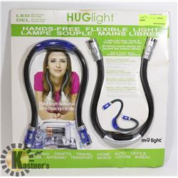 LED "HUG" LIGHT, HANDS FREE FLEXIBLE LIGHT