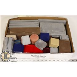 FLAT OF ASSORTED JEWELRY BOXES