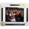 Image 1 : FRAMED TORONTO RAPTORS KAWHI LEONARD PHOTO