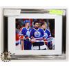 Image 1 : FRAMED WAYNE GRETZKY AND GRANT FUHR PHOTO