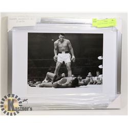 FRAMED MOHAMMAD ALI PHOTO