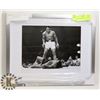 Image 1 : FRAMED MOHAMMAD ALI PHOTO