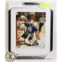FRAMED GRANT FUHR AUTOGRAPH
