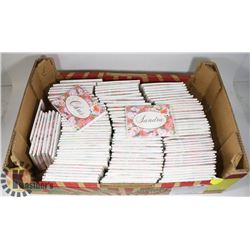 LOT OF ASSORTED NAME'D CARDS AND BOX OF PHOTO