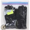 Image 1 : 2 PACK MENS LEATHER GLOVES MEDIUM
