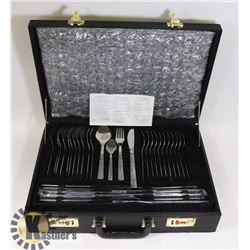70PC 18/10 STAINLESS STEEL FLATWARE SET COMPLETE