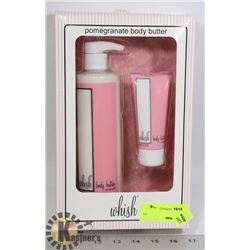 WHISH POMEGRANATE BODY BUTTER 2PC SET