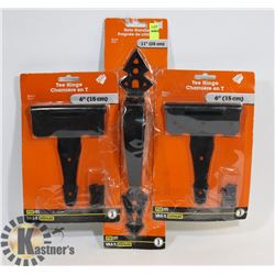 NEW GATE KIT / HANDLE AND 2 HINGES