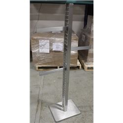 LOT OF 14 STAND UP GALVANIZED METAL CLOTHING