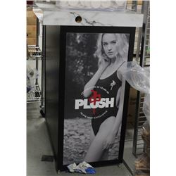 FAUX MARBLE TOP DISPLAY STAND/ PODIUM.