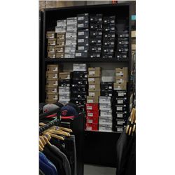 LARGE DISPLAY LIGHT -UP CABINET W/ 2 BOTTOM DOORS.