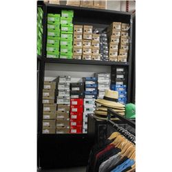 LARGE DISPLAY LIGHT -UP CABINET W/ 2 BOTTOM DOORS.