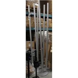 COMMERCIAL  METAL BUILT IN DISPLAY FIXTURE/