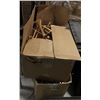 Image 1 : 2 LARGE BOXES OF WOODEN CLOTHING HANGERS