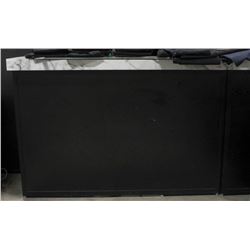 FAUX MARBLE TOP 2 DRAWER, 1 DOOR RECEPTION/