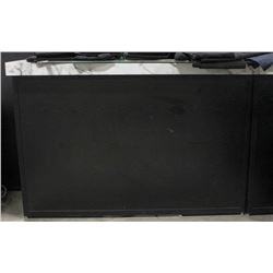 FAUX MARBLE TOP 2 DRAWER, 1 DOOR RECEPTION/