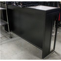 WHITE HARD TOP, BLACK WOOD TONE SKINNY