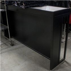 WHITE HARD TOP, BLACK WOOD TONE SKINNY