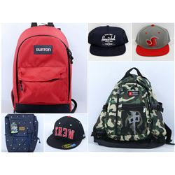 FEATURE: HATS & BACKPACKS!