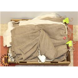 LOT OF 12  SOFT SCARVES.