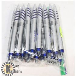 BAG W/23 REFILLABLE PENS (ALL WORKING) -