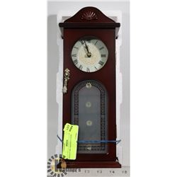 MINIATURE GRANDFATHER CLOCK.