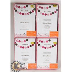 LOT OF ANNOUNCEMENT CARD KITS