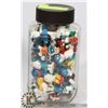 Image 1 : JAR OF SMURF COLLECTIBLE TOYS.