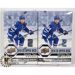 LOT OF TWO 2019/20 UPPER DECK YOUNG GUNS NHL