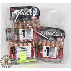 3 NEW 16 PACKS DURACELL QUANTUM AA