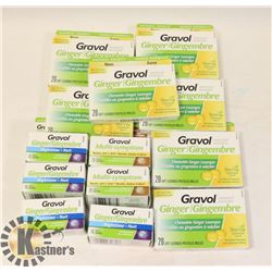 BAG OF ASSORTED GRAVOL