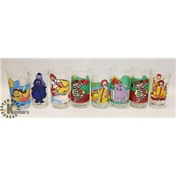 LOT OF 8 VINTAGE MCDONALD'S CHARACTER